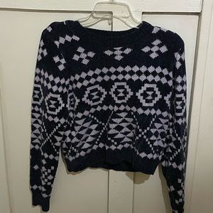 Altar’d state cropped sweater SZ Large